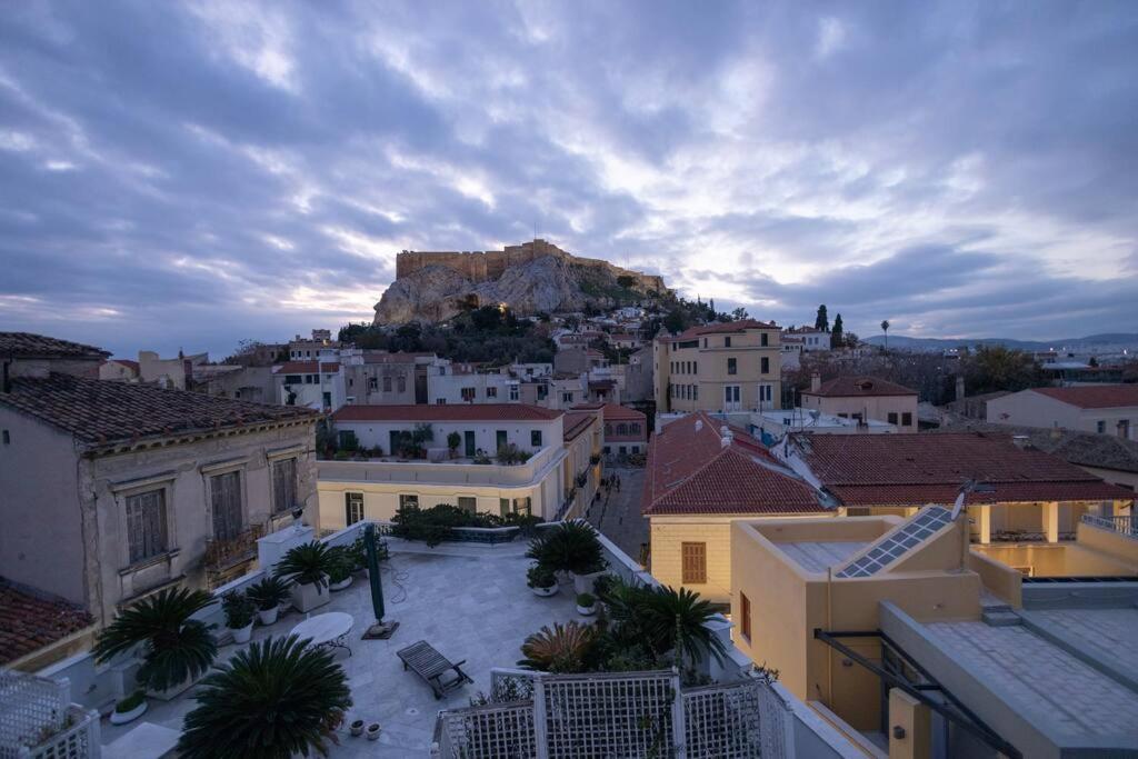 Αιθρα Suite Athena Bagian luar foto